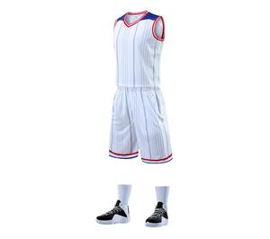 Desain sublimasi kustom kaus basket warna oranye perguruan tinggi hitam dan merah pakaian olahraga - Product Image 1