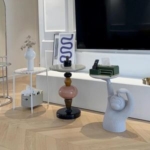 طاولة قهوة دنماركية من المصمم الاسكندنافي طاولة قهوة حلوى الزعرور من أجل غرفة المعيشة بسيطة ومبتكرة من الإنترنت - Product Image 5