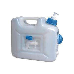 Hünersdorff Bidon d'eau 12 l HDPE avec robinet de vidange + pompe disp. H310x165xP350 mm - Product Image 1