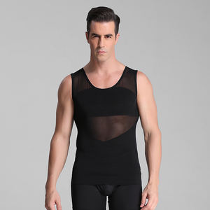 Männer Abnehmen Weste Body Shaper Unterwäsche Taille Cincher Korsett Männer Shaper Weste Körper Abnehmen Bauch Bauch Bauch Unterwäsche Korsett - Product Image 3