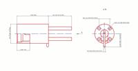 Connecteur de base d'antenne PCB de type prise SMP-JWHD532-SB