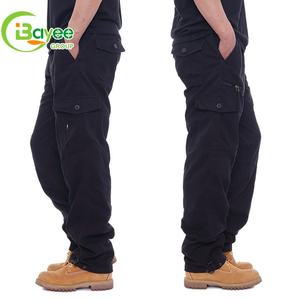 <span class=keywords><strong>กางเกง</strong></span>ทำงานลำลองผู้ชาย ไซส์ใหญ่ ผ้าฝ้าย เอวยางยืด มีกระเป๋าห<span class=keywords><strong>ลาย</strong></span>ช่อง ทรงตรง หลวม สไตล์คาร์โก้ - Product Image 4