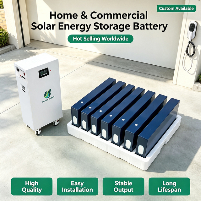 LiFePO4 Split Portable Battery Backup Station Home Stackable Solar System Energy Storage 48V 200Ah 300Ah Rack-Mounted Battery