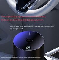 Diffuseur automatique d'air frais pour voiture avec buse intelligente réglable pour la pulvérisation de parfum.