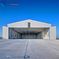 Entrepôt industriel Hangar Hangar Bâtiment d'atelier en structure métallique préfabriquée