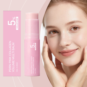 Balsamo Labbra <span class=keywords><strong>Volumizzante</strong></span> al Collagene Rosa PDRN Private Label 5% Volufiline Anti-Età Rassodante Idratante Stick Balsamo Viso OEM - Product Image 2