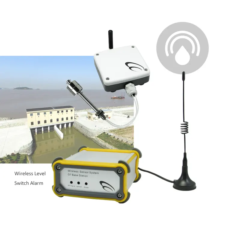 Industrial Wireless Digital Sensor System level Switch alarm Boat Fuel Tank Level Sensor