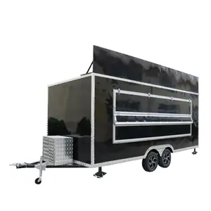 Pancake Foodtrailer Bar Peralatan Katering Komersial Remot Mobil Kebab Van Trailer Truk Makanan Trailer Di Dubai