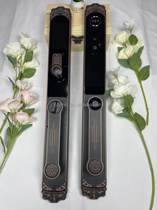 Nhiệm vụ nặng nề Nhôm kính cửa trượt thông minh khóa cách âm hiện đại kiểm soát truy cập hệ thống cho ngôi nhà ngoài trời sân biệt thự - Product Image 3