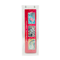 Boîte en Acrylique pour Boosters Japonais – Compatible avec 1 Booster JAP Standard ou 2 Boosters JAP Haut de Gamme – Étui de Luxe pour Boîte de Boosters Pokémon JAPONAISE