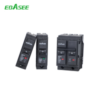 EBASEE Chine Usine Disjoncteurs Électriques MCB 45 A 20 A 50 A 32 A Noir 1 2 3 4 Pôles Domestiques QO THQL THQC à Brancher