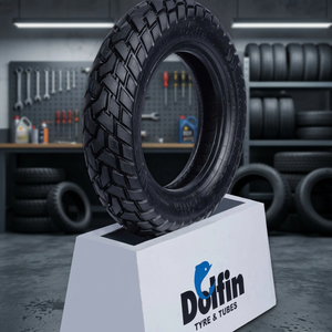 Pneu de moto Dolfin (TT) 3.00-18 6 PR Arrière-GAP |   Pneu à chambre à air |   Pneu arrière de moto de qualité supérieure - Product Image 1