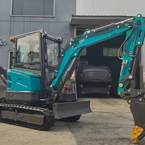 Free Shipping. Ce 5 Epa Multi-purpose Excavator, Mini 3.5-ton Tracked Small Excavator. - Product Image 1