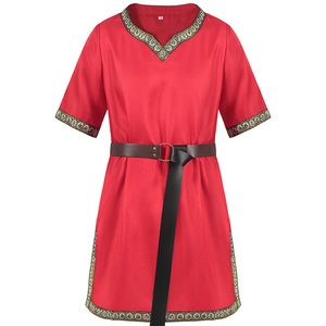 Uomini Costume <span class=keywords><strong>medievale</strong></span> vichinghi tunica cavaliere guerriero camicie rinascimentali con MDEC-020 cintura - Product Image 2