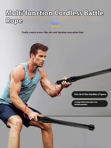 Cuerdas de batalla inalámbricas multifuncionales para el hogar Equipo de fitness deportivo Cuerda de guerra de repuesto para entrenamiento - Product Image 6