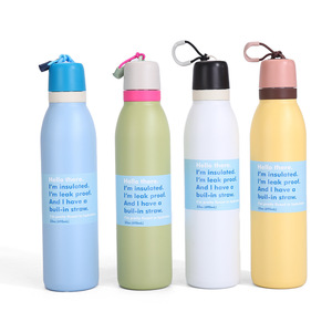 New Custom Stainless Steel Water <b>Bottle</b> 24oz Thermal Flask Outdoor Sports Travel Twist Insulated <b>Bottles</b> For Outdoor Travel - Product Image 1