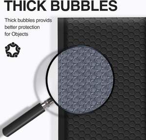 Sobres Acolchados Negros Ecológicos para Envíos, Bolsas de Correo con Logotipo Personalizado, Sobres de Burbuja de Polietileno Resistentes a Pinchazos, 8.5 x 12 con Logotipo - Product Image 3