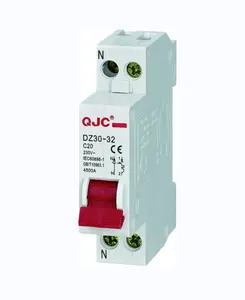 Best quality QJC 1 Pole DPN MCB ACMini Circuit Breaker
