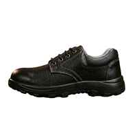 Chaussures de sécurité en cuir pour hommes, fourniture directe d'usine, doublure respirante, semelle en PU, chaussures de travail industrielles de protection, prix d'usine, commerce