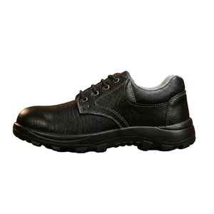 Suministro Directo de Fábrica, Zapatos de Seguridad de Cuero para Hombre, Forro Transpirable, Suela de PU para Trabajo Industrial, Disponibles a Precio de Fábrica - Product Image 5