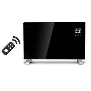 Chauffage rapide 1000w/1500w/2000w support ou mur verre maison heizstrahler convecteur infrarouge électrique panneau de verre noir chauffage - Product Image 6