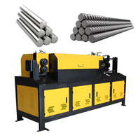 Máquina Enderezadora y Cortadora de Barras de Acero Totalmente Automática de 380V y 9kW con Sistema de Control PLC y Motor Enderezador de Varillas CNC