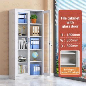 مرآب مكتبي معدني متعدد الأنواع ، خزانة حفظ مع 2 - Product Image 4