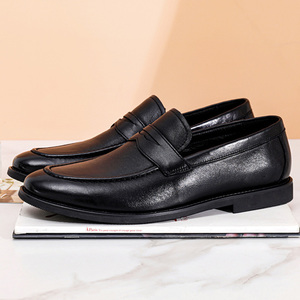 Mocasines Formales de Cuero Genuino para Hombre, de Alta Calidad, Pintados a Mano, para Bodas, Banquetes y Negocios, Primavera/Otoño - Product Image 6