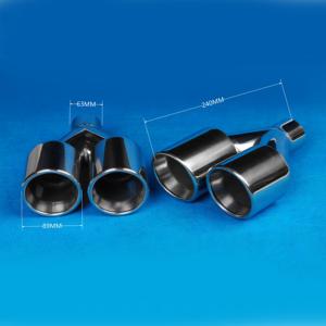 3.5-Inch Roestvrijstalen Uitlaatpunt Gemodificeerde Uitlaatpijp Auto-Accessoires Dubbele Uitlaatpijp Uitlaatpijp Keel - Product Image 3