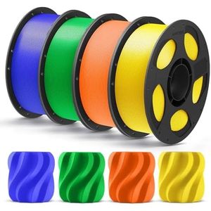 Filamento FDM de 1.75mm y 1kg con Purpurina Brillante, Filamento de Ácido Poliláctico PLA con Partículas Brillantes, Material de Impresión 3D para Juguetes - Product Image 4