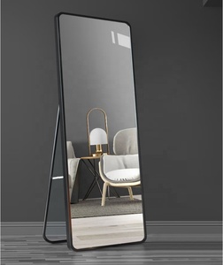 Best Seller grande specchio da pavimento ad arco verticale contemporaneo per la camera da letto di casa di vendita calda della ragazza specchio di stoccaggio di abbigliamento - Product Image 4