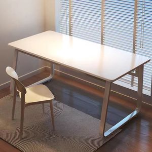 Bureau <span class=keywords><strong>d</strong></span>'ordinateur en bois pour chambre à coucher, maison, étudiant, étude, écriture, table de maquillage simple, table de travail pour chambre de <span class=keywords><strong>location</strong></span> - Résistant aux taches - Product Image 2