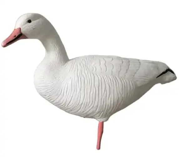 Mydays Outdoor Leve Inigualável Ao Ar Livre Padrão 3D Lifelike Dobrável EVA Canadá Snow Goose Decoy para a Caça