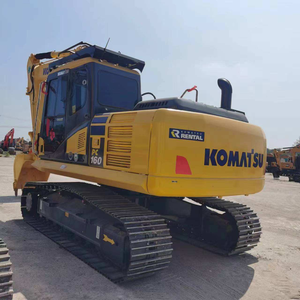 Komatsu PC160 Used Sixteen Ton Mini Excavator Original Japanese <b>Engineering</b> Model With Core Pump Motor Gear - Product Image 3