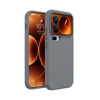 Pour Xiaomi 17 Pro Max, doublure en microfibre, étui en silicone, coque de téléphone portable en silicone, étui en silicone A17 A56 A55