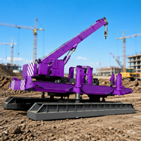 Machine de forage de pieux hydraulique statique pour le développement urbain, réduction du bruit des pieux battus
