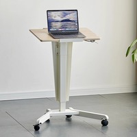 Pupitre de conférence, pupitre d'orateur, comptoir d'accueil, table de formation, petite chaire, bureau mobile moderne et minimaliste