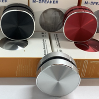 Mini haut-parleur sans fil à conduction osseuse BT 5.0 TWS, réveil, NFC, RCA, XLR, prise en charge AirPlay, audio bidirectionnel, design en plastique et métal