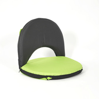 Chaise pliante d'extérieur portable avec poignée de transport pour le camping, les plages et les gradins
