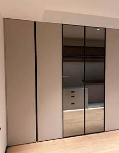 GQK Modern 45 Degree Cut <b>Floating</b> Picture <b>Frame</b> Eco-Friendly Aluminium Alloy Hot Gold Metal Brushed Silver Finish Digital Home - Product Image 6