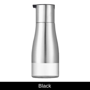 Botella de control de aceite de vidrio Olla de aceite de acero inoxidable para cocina Hogar para Aceite vinagre balsámico Vino viejo y fiestas - Product Image 6