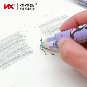 卡哇伊动物笔型橡皮擦儿童大号 TPR 材质无毒卡通设计学校办公用品批量批发定制卡哇伊 - Product Image 6