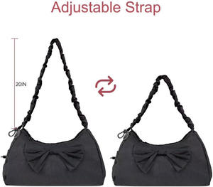 Muestra Gratis, Bolso de Viaje Plegable y Expandible, Impermeable, para Yoga, Fin de Semana, Gimnasio, Equipaje, Bolso de Mano para Mujer - Product Image 6