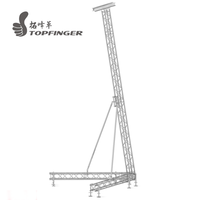 Sistema de Truss para Altavoces, Iluminación de Escenarios para Eventos al Aire Libre, Torres de Audio con Truss, Soporte de Aluminio para Line Array