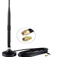Antenne à base magnétique longue portée Lora 915 MHz 8 dBi avec câble de 3 m pour passerelle Helium/LoRa Nebra Bobcat 300 SenseCAP M1 ESP32 OLED Board