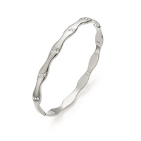 Bracelet en acier au titane plaqué or 18 carats de style coréen Design d'étoile géométrique minimaliste simple et à la mode pour les femmes