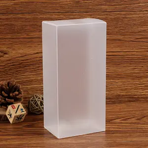 Custom PP PVC PET Transparent Clear Colored Clear Plastic Packaging Small Boxes