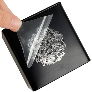 Autocollants personnalisés Mingrong en cristal à transfert UV, étanches, logos 3D estampés à chaud, film détachable avec rétention du texte, petites séries - Product Image 5