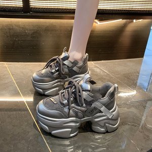 <span class=keywords><strong>Scarpe</strong></span> <span class=keywords><strong>Sportive</strong></span> da <span class=keywords><strong>Donna</strong></span> alla Moda con Suola Spessa e Rialzo, Nuove <span class=keywords><strong>Scarpe</strong></span> Dad Antiscivolo, Vendita Diretta dalla Fabbrica, Europa - Product Image 3