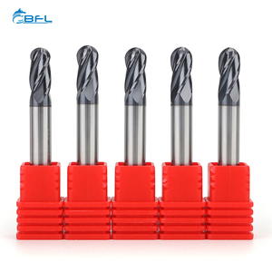 BFL <strong>Tungsten</strong> <strong>Carbide</strong> 4 Flutes Ball Nose <strong>End</strong> <strong>Mill</strong> For Steel - Product Image 3